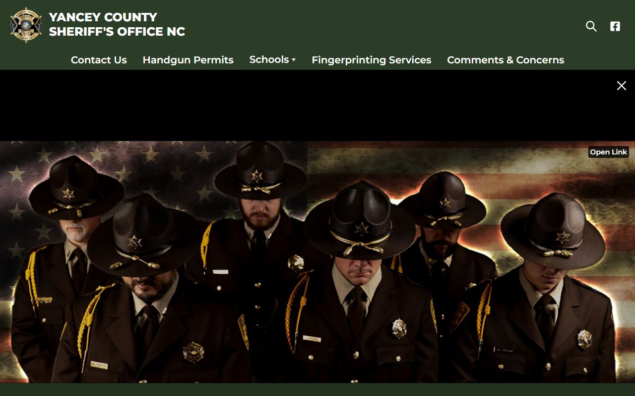 Yancey County Sheriff records and inmate app portal